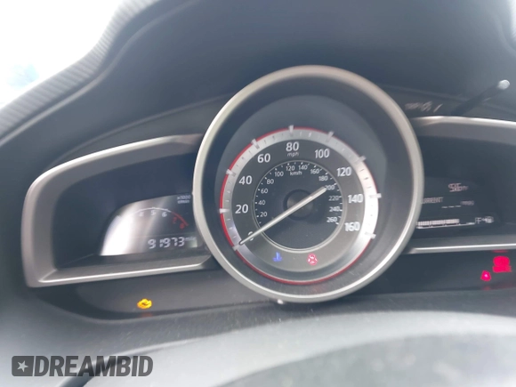 2014 Mazda 3 i Touring z VIN JM1BM1L73E1100378, wystawiony jako IAAI lot #42069396 z przebiegiem 91 973 mil mil oraz . Historia ofert i sprzedaży dostępna na DreamBid. Obrazek 7.