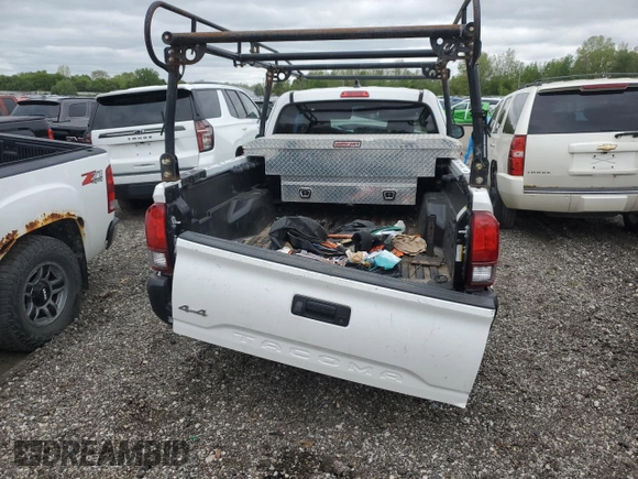 2023 Toyota Tacoma SR с VIN 3TYSX5EN0PT019715, выставлен на аукционе Copart как лот 56387425 с пробегом 43 128 миль миль и Списание • Salvage title. История ставок и продаж доступна на DreamBid. Изображение 6.