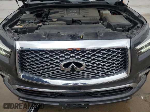 2022 Infiniti QX80 PREMIUM SELECT with VIN JN8AZ2AE4N9292548, listed as a Copart auction lot 85469534 with 35,106 mi miles and Salvage Title. Bid and sale history available at carsss.com. Image 12.