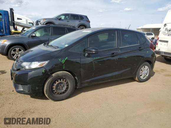 2017 Honda Fit LX with VIN 3HGGK5H58HM711154, listed as a Copart auction lot 52015615 with 113,055 mi miles and Salvage Title. Bid and sale history available at carsss.com. Image 1.