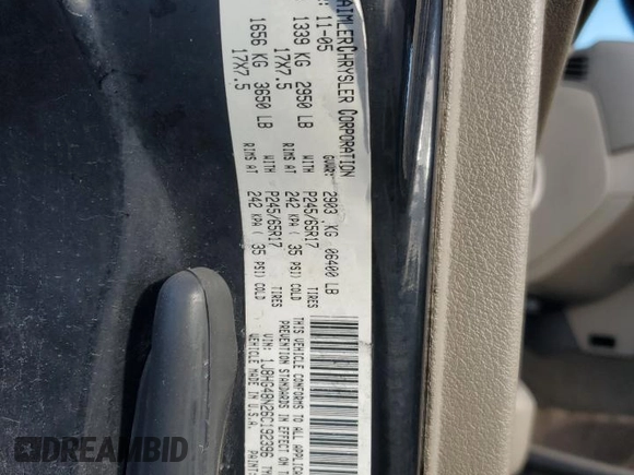 2006 Jeep Commander with VIN 1J8HG48N26C192396, listed as a Copart auction lot 48846325 with 242,544 mi miles and Salvage title. Bid and sale history available at DreamBid. Image 13.