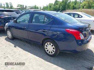 2012 Nissan Versa SV with VIN 3N1CN7AP6CL899654, listed as a IAAI auction lot 42166459 with 121,062 mi miles. Bid and sale history available at carsss.com. Image 3.