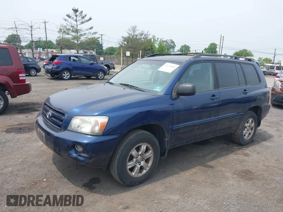 2006 Toyota Highlander w/3rd Row z VIN JTEEP21A360144263, wystawiony jako IAAI lot #42473600 z przebiegiem 219 349 mil mil oraz . Historia ofert i sprzedaży dostępna na DreamBid. Obrazek 2.