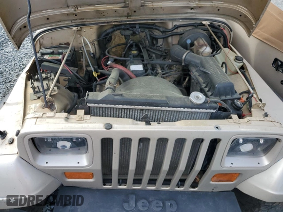 1995 Jeep Wrangler S with VIN 1J4FY19P0SP267541, listed as a Copart auction lot 48353564 with 153,985 mi miles and Salvage Title. Bid and sale history available at carsss.com. Image 12.