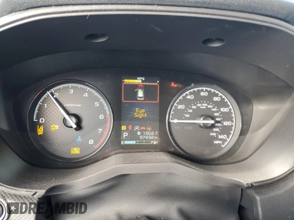 2021 Subaru Forester with VIN JF2SKADC8MH575274, listed as a Copart auction lot 44122885 with 57,492 mi miles and Salvage title. Bid and sale history available at DreamBid. Image 9.