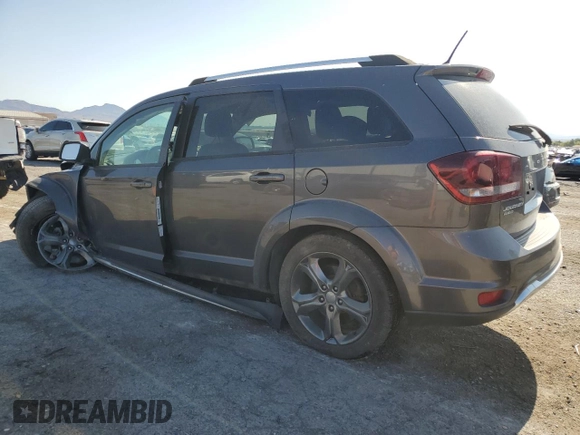 2014 Dodge Journey Crossroad with VIN 3C4PDDGG6ET266453, listed as a Copart auction lot 59574285 with Not provided miles and Salvage title. Bid and sale history available at DreamBid. Image 2.