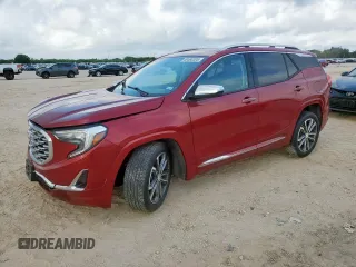 2018 GMC Terrain Denali with VIN 3GKALXEX3JL266941, listed as a Copart auction lot 59590305 with 109,221 mi miles and Salvage title. Bid and sale history available at DreamBid. Image 1.