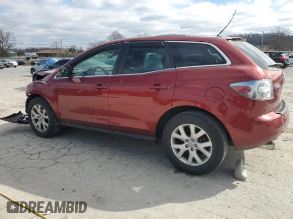 2008 Mazda CX-7 Sport with VIN JM3ER293380207490, listed as a Copart auction lot 51860815 with 95,326 mi miles and Salvage Title. Bid and sale history available at carsss.com. Image 2.