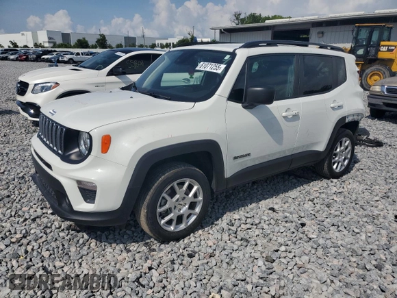 2022 Jeep Renegade Latitude with VIN ZACNJDB10NPN47851, listed as a Copart auction lot 61071255 with 74,763 mi miles and Non repairable. Bid and sale history available at DreamBid. Image 1.
