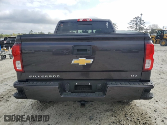2016 Chevrolet Silverado 1500 LTZ with VIN 3GCUKSEC9GG216137, listed as a Copart auction lot 50739155 with 164,544 mi miles and Salvage Title. Bid and sale history available at carsss.com. Image 6.