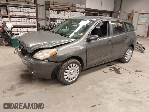 2008 Toyota Matrix STD with VIN 2T1KR32EX8C712476, listed as a IAAI auction lot 41505939 with 251,376 mi miles and . Bid and sale history available at DreamBid. Image 20.