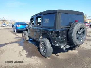 2018 Jeep Wrangler Unlimited Sport S с VIN 1C4HJXDG4JW150840, выставлен на аукционе IAAI как лот 41674204 с пробегом 96 177 миль миль и . История ставок и продаж доступна на DreamBid. Изображение 3.