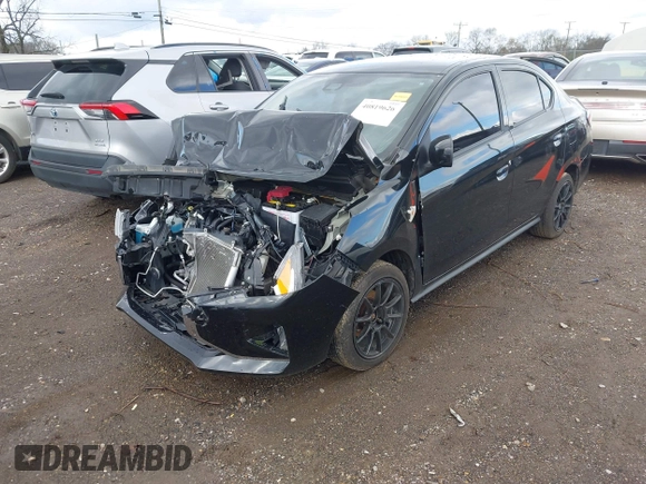 2023 Mitsubishi Mirage ES with VIN ML32FUFJ3PHF01738, listed as a IAAI auction lot 40819626 with 30,389 mi miles and . Bid and sale history available at DreamBid. Image 18.