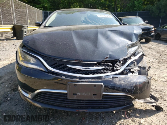 2015 Chrysler 200 Limited with VIN 1C3CCCAB3FN504967, listed as a Copart auction lot 56356125 with 153,067 mi miles and Salvage title. Bid and sale history available at DreamBid. Image 5.