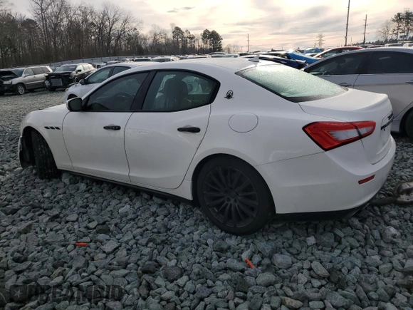 2017 Maserati Ghibli with VIN ZAM57XSAXH1217301, listed as a Copart auction lot 40090954 with 107,514 mi miles. Bid and sale history available at carsss.com. Image 2.