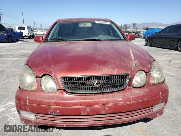 1998 Lexus GS 300 z VIN JT8BD68S1W0001428, wystawiony jako Copart lot #76939694 z przebiegiem 204 519 mil mil oraz Szkoda całkowita • Salvage title. Historia ofert i sprzedaży dostępna na DreamBid. Obrazek 5.