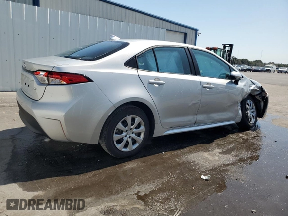 2025 Toyota Corolla LE z VIN 5YFB4MDE7SP242335, wystawiony jako Copart lot #58330225 z przebiegiem 3368 mil mil oraz Nie do naprawy • Non repairable. Historia ofert i sprzedaży dostępna na DreamBid. Obrazek 3.