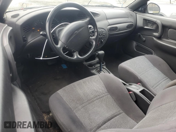 2002 Ford Escort ZX2 Standard z VIN 3FAFP11352R155043, wystawiony jako Copart lot #51356535 z przebiegiem 71 224 mil mil oraz Szkoda całkowita • Salvage title. Historia ofert i sprzedaży dostępna na DreamBid. Obrazek 8.
