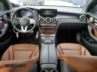 2021 Mercedes-Benz GLC with VIN W1N0J8EB3MF955960, listed as a Copart auction lot 86311124 with 41,747 mi miles and Salvage Title. Bid and sale history available at carsss.com. Image 8.