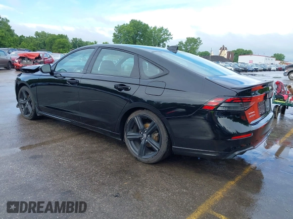 2023 Honda Accord Sport-L with VIN 1HGCY2F70PA033706, listed as a IAAI auction lot 42281906 with 62,079 mi miles and . Bid and sale history available at DreamBid. Image 3.