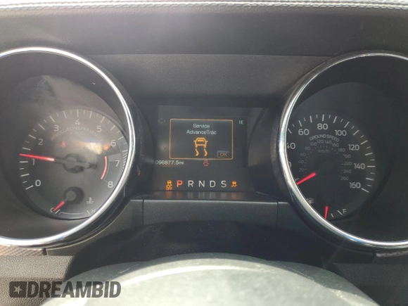 2016 Ford Mustang EcoBoost with VIN 1FA6P8TH2G5305315, listed as a Copart auction lot 52445595 with 96,877 mi miles and Salvage Title. Bid and sale history available at carsss.com. Image 9.