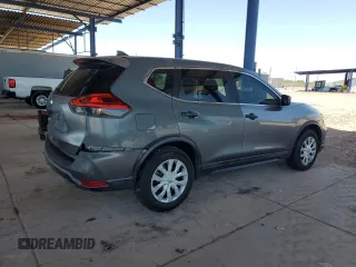 2017 Nissan Rogue SV with VIN KNMAT2MT0HP545193, listed as a Copart auction lot 64095355 with 111,816 mi miles and Salvage title. Bid and sale history available at DreamBid. Image 3.