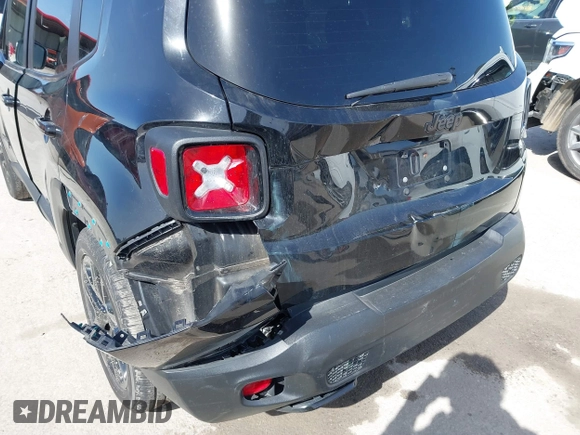 2017 Jeep Renegade Latitude with VIN ZACCJABB8HPF19043, listed as a IAAI auction lot 41741650 with 155,260 mi miles and . Bid and sale history available at DreamBid. Image 6.