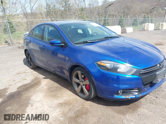 2014 Dodge Dart GT with VIN 1C3CDFEB4ED668614, listed as a IAAI auction lot 42091207 with 145,055 mi miles and . Bid and sale history available at DreamBid. Image 1.