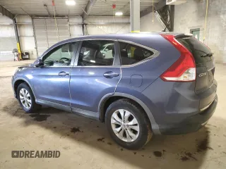 2013 Honda CR-V EX with VIN 2HKRM4H54DH604789, listed as a Copart auction lot 53092695 with 66,640 mi miles and Salvage Title. Bid and sale history available at carsss.com. Image 2.