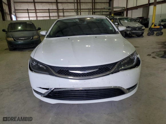 2015 Chrysler 200 Limited with VIN 1C3CCCAB9FN639936, listed as a Copart auction lot 48208805 with 122,670 mi miles and Salvage Title. Bid and sale history available at carsss.com. Image 5.
