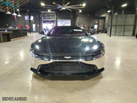 2020 Aston Martin Vantage with VIN SCFSMGAW1LGN03414, listed as a Copart auction lot 84055064 with 24,509 mi miles and Salvage Title. Bid and sale history available at carsss.com. Image 2.