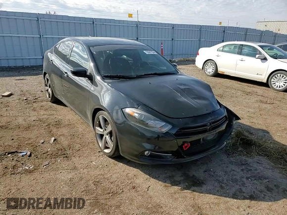 2014 Dodge Dart GT with VIN 1C3CDFEBXED866761, listed as a Copart auction lot 76047754 with 113,311 mi miles and Salvage title. Bid and sale history available at DreamBid. Image 10.