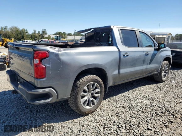 2021 Chevrolet Silverado 1500 RST with VIN 3GCUYEED9MG275757, listed as a Copart auction lot 75471624 with 75,708 mi miles and Salvage Title. Bid and sale history available at carsss.com. Image 3.