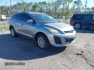 2010 Mazda CX-7 SV with VIN JM3ER2W5XA0319876, listed as a IAAI auction lot 41827862 with 191,070 mi miles. Bid and sale history available at carsss.com. Image 1.
