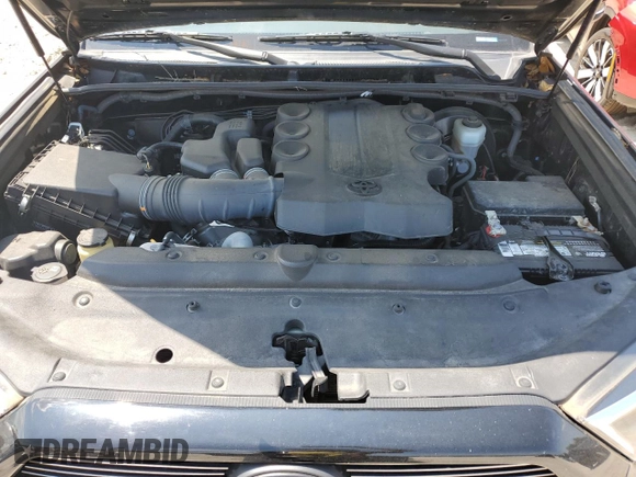 2017 Toyota 4Runner SR5 with VIN JTEZU5JR7H5161686, listed as a Copart auction lot 62565725 with 68,043 mi miles and Salvage title. Bid and sale history available at DreamBid. Image 11.