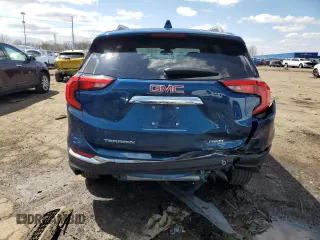 2020 GMC Terrain SLT with VIN 3GKALVEVXLL166504, listed as a Copart auction lot 52864615 with 63,738 mi miles and Salvage title. Bid and sale history available at DreamBid. Image 6.