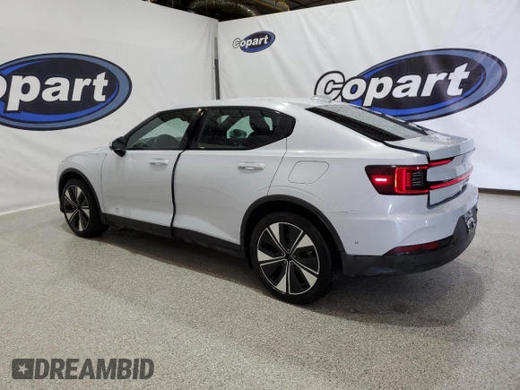 2023 Polestar 2 z VIN YSMED3KA6PL145896, wystawiony jako Copart lot #59204645 z przebiegiem 109 746 mil mil oraz Czysty tytuł • Clean title. Historia ofert i sprzedaży dostępna na DreamBid. Obrazek 2.