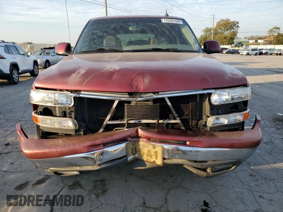 2003 Chevrolet Tahoe LT with VIN 1GNEC13Z23J152302, listed as a Copart auction lot 74320104 with 194,453 mi miles and Clean Title. Bid and sale history available at carsss.com. Image 5.