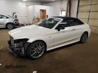 2018 Mercedes-Benz C 43 AMG с VIN WDDWK6EB8JF684169, выставлен на аукционе Copart как лот 60110265 с пробегом 32 162 миль миль и Списание • Salvage title. История ставок и продаж доступна на DreamBid. Изображение 1.