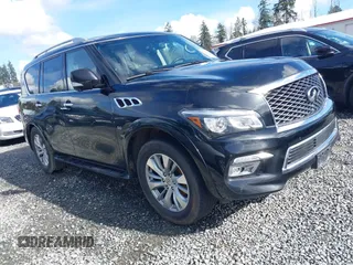 2017 Infiniti QX80 with VIN JN8AZ2NEXH9152034, listed as a IAAI auction lot 41725577 with 103,309 mi miles. Bid and sale history available at carsss.com. Image 1.