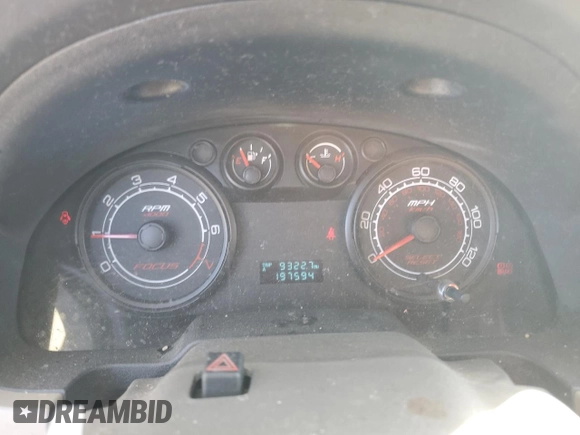 2008 Ford Focus S with VIN 1FAHP34N98W204669, listed as a Copart auction lot 46418445 with 197,594 mi miles and Salvage Title. Bid and sale history available at carsss.com. Image 9.
