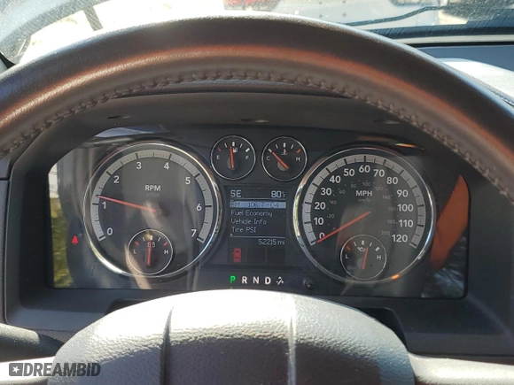 2010 Dodge Ram 1500 Sport with VIN 3D7JV1ET3AG157085, listed as a Copart auction lot 71175654 with 52,215 mi miles and Non Repairable. Bid and sale history available at carsss.com. Image 9.