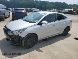 2022 Hyundai Accent SE with VIN 3KPC24A67NE154902, listed as a Copart auction lot 60622395 with 62,881 mi miles and Clean title. Bid and sale history available at DreamBid. Image 1.