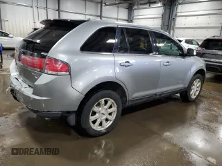 2007 Lincoln MKX with VIN 2LMDU88C87BJ27901, listed as a Copart auction lot 52516685 with 195,343 mi miles and Salvage Title. Bid and sale history available at carsss.com. Image 3.