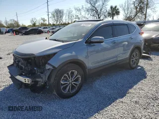 2022 Honda CR-V EX-L with VIN 5J6RW1H85NA018737, listed as a Copart auction lot 44296885 with 57,865 mi miles and Non Repairable. Bid and sale history available at carsss.com. Image 1.