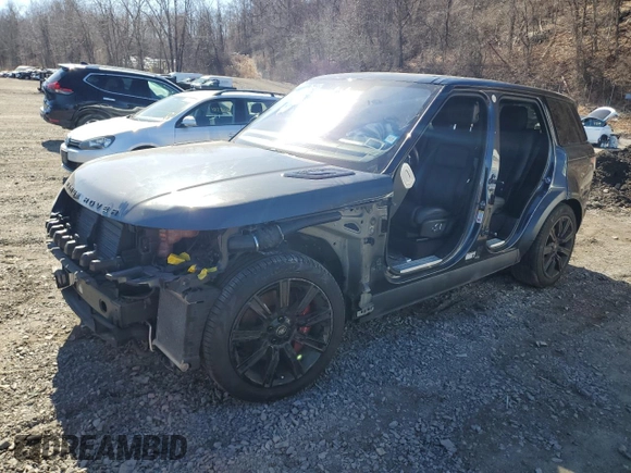 2019 Land Rover Range Rover Sport HSE Dynamic with VIN SALWV2SV4KA426621, listed as a Copart auction lot 48239235 with 76,158 mi miles and Salvage Title. Bid and sale history available at carsss.com. Image 1.