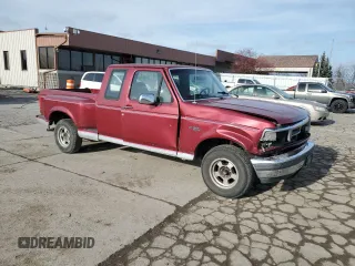 1992 Ford F-150 with VIN 1FTEX15N5NKA74263, listed as a Copart auction lot 85003184 with 178,888 mi miles and Salvage Title. Bid and sale history available at carsss.com. Image 4.