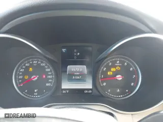 2018 Mercedes-Benz GLC with VIN WDC0G4KB1JV075385, listed as a IAAI auction lot 41507226 with 51,567 mi miles. Bid and sale history available at carsss.com. Image 7.