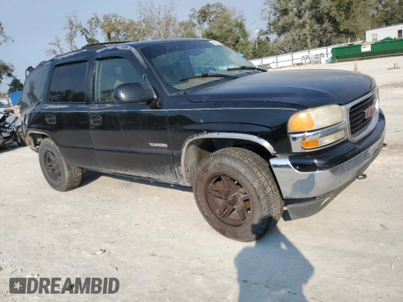 2000 GMC Yukon SLT with VIN 1GKEK13T7YJ160589, listed as a Copart auction lot 46354275 with 292,599 mi miles and Salvage Title. Bid and sale history available at carsss.com. Image 4.