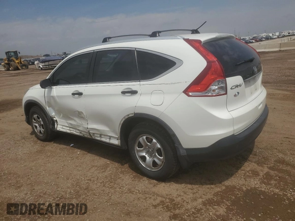 2013 Honda CR-V LX with VIN 5J6RM3H36DL022305, listed as a Copart auction lot 60541385 with 113,106 mi miles and Salvage title. Bid and sale history available at DreamBid. Image 2.
